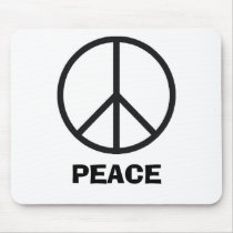 PEACE Mousepad by eblack2000 PEACE Mousepad