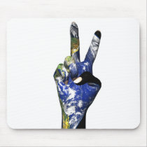 Peace Mousepad by Bigboy20769 Peace Mousepad