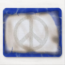 Peace Mousepad by screwballgraphics Peace Mousepad