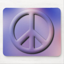 Peace Mousepad by screwballgraphics Peace Mousepad