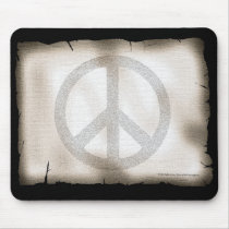 Peace Mousepad by screwballgraphics Peace Mousepad