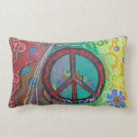 Peace N Love American MoJo Pillow pillows