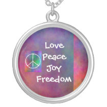 Peace Necklace by Kayla necklaces