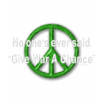 Peace, Not War t-shirts