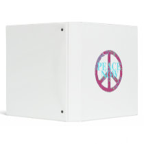 Peace Now 3 Ring Binder