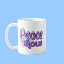 Peace Now mugs