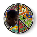 PEACE OBAMA buttons