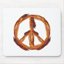 Peace Of Bacon Mousepad