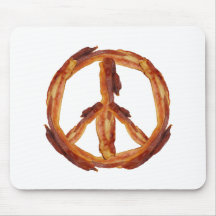 Peace Of Bacon Mousepad