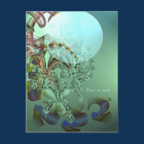 Peace on earth and in our hearts postcards by talisbird Peace on earth and in our hearts postcards