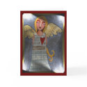 Peace on Earth Angel - Christmas greeting card by folkartblonde Peace on Earth Angel - Christmas greeting card
