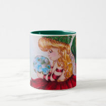 Peace On Earth Angel Mug mugs