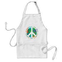 Peace on Earth aprons