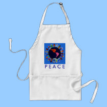 Peace on Earth Apron: aprons