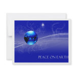 Peace on Earth - Blue Custom Announcement