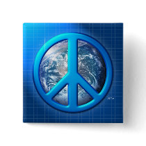 Peace On Earth buttons