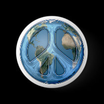 Peace On Earth buttons