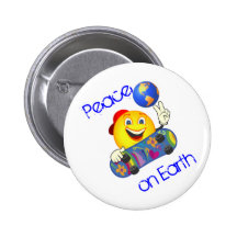 Peace on Earth Button