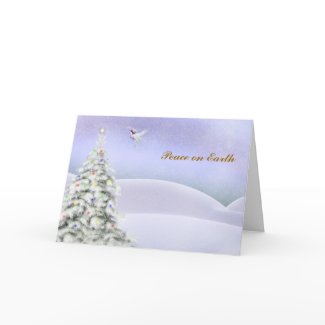 Peace on Earth card