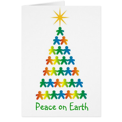 Peace on Earth card