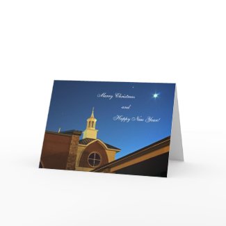 Peace on Earth Christmas card card