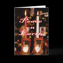 Peace on Earth Christmas card
