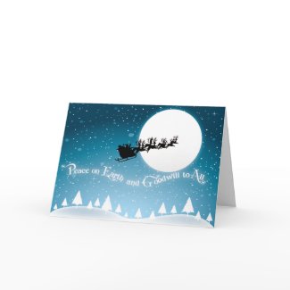 Peace on Earth Christmas Cards card