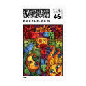 Peace on Earth Custom Holiday / Christmas Postage! postage by lunagraphica Peace on Earth Custom Holiday / Christmas Postage! postage