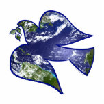 Peace on Earth Dove Photo Cut Outs