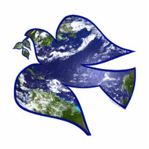 Peace on Earth Dove Photo Cut Outs