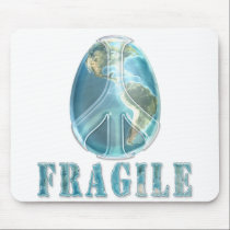 Peace on Earth Egg Mousepad mousepads
