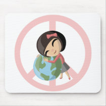 "Peace on Earth" Emily Mousepad by ButtermilkBiscuits "Peace on Earth" Emily Mousepad