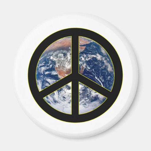 Peace On Earth Fridge Magnets