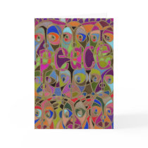 peace on earth.  goodwill at last greeting card