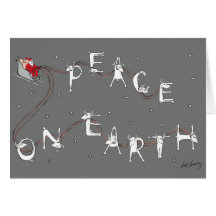 Peace On Earth Greeting Card