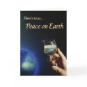 Peace on Earth holiday card