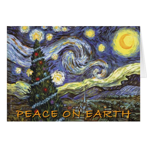 Peace on Earth Holiday Card | Zazzle