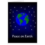 Peace on Earth holiday card
