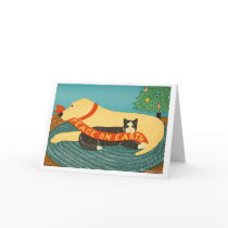 Peace on Earth Holiday Card - Stephen Huneck