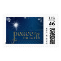 Peace on earth Holiday postage postage