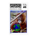 Peace on Earth holiday postage stamp