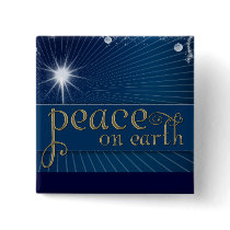 Peace on earth ... in heavenly peace buttons