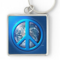 Peace On Earth keychains