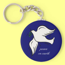 Peace on Earth keychains
