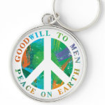 Peace on Earth keychains
