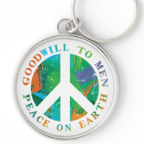 Peace on Earth keychains