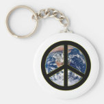 Peace On Earth Keychain