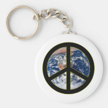 Peace On Earth Keychain