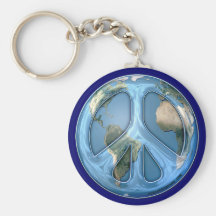 Peace on Earth Keychain
