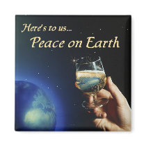 Peace on Earth magnet